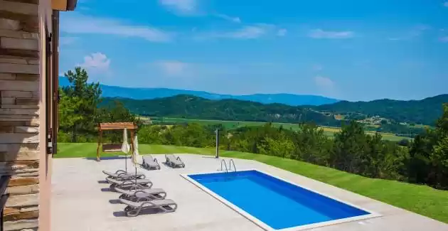 Auf der Suche nach einer schönen Aussicht und Privatsphäre - Ferienhaus Villa Mirna