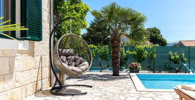 Villa Josip mit privatem Pool in Omis