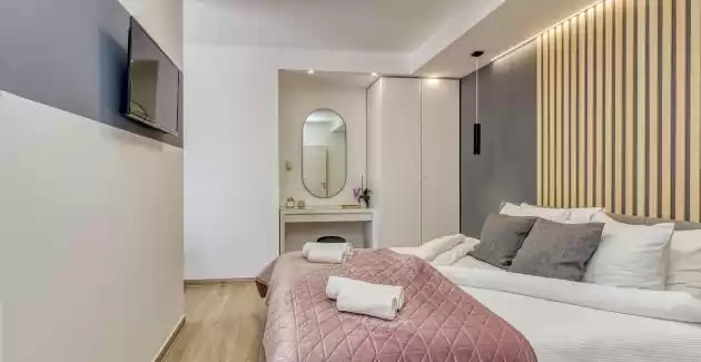 Unique Stone Villa Luna with Private Pool, Whirlpool and Fenced Garden