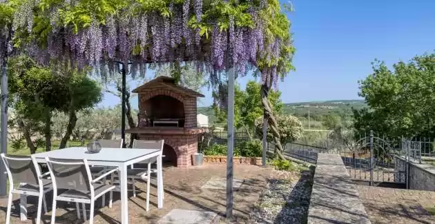 Unique Stone Villa Luna with Private Pool, Whirlpool and Fenced Garden