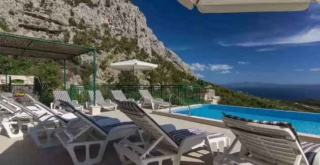 Villa Makar mit privatem Pool in Makarska