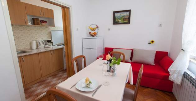 Apartman Bujan A1 s pogledom na more u Crikvenici