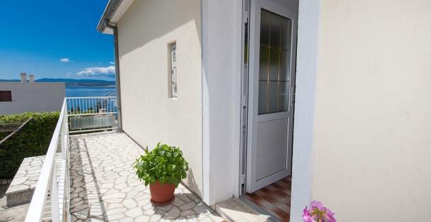 Apartment Bujan A1 mit Meerblick in Crikvenica