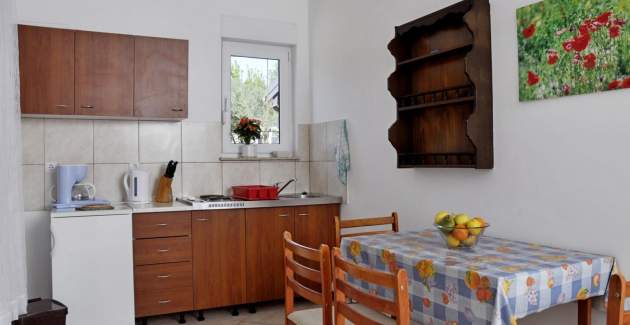 Apartmani Novotny - One Bedroom with covered terrace -  Plavi