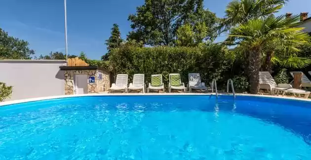Villa Fabia u blizini plaže u Poreču