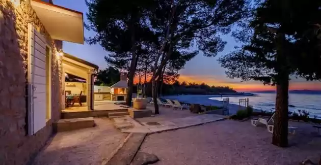 Casa del pescatore sulla spiaggia