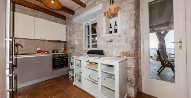 Casa del pescatore sulla spiaggia