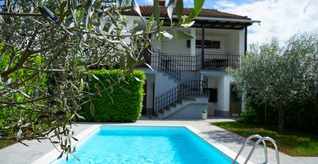 Villa Leon, Familienapartment mit privatem Pool