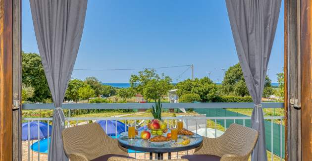 Haus Wolbeck / One-bedroom Apartment No.1 with Sea View