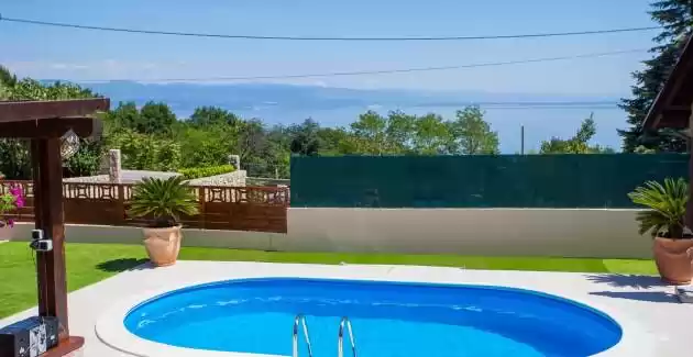 Villa Oliva con Piscina e Vista Mare
