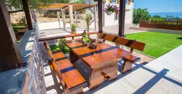 Villa Oliva con Piscina e Vista Mare