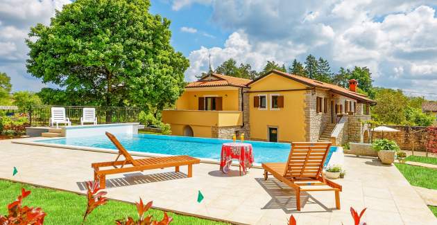 Spacious villa Sany with private pool