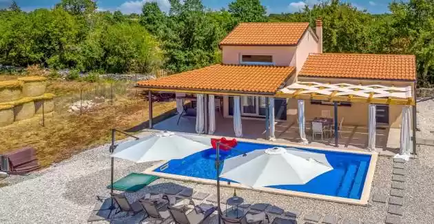 Ferienhaus Krase mit Pool