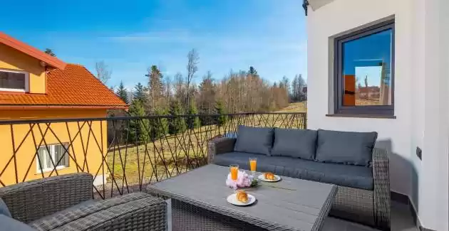 Villa Bajer with Whirlpool, Fužine