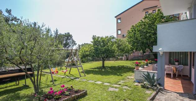 Studio-Apartment Dado I mit Gartenblick