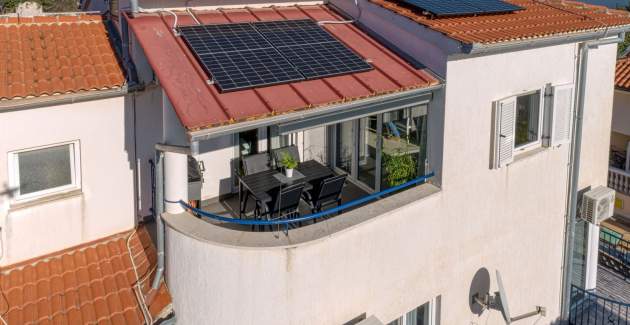Appartamento Burle con balcone