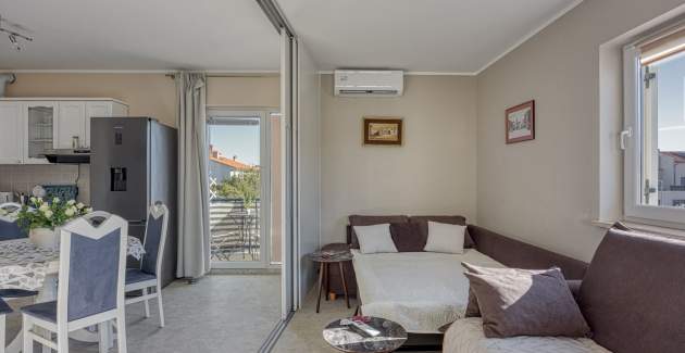 Appartamento Burle con balcone
