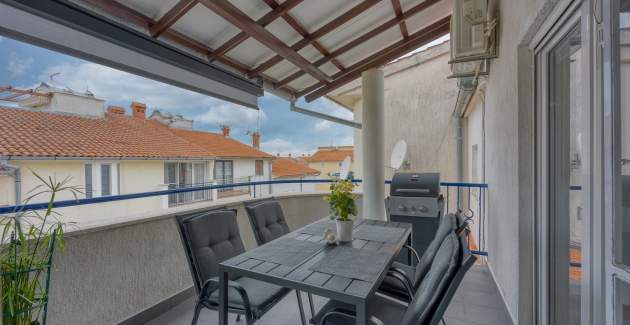Appartamento Burle con balcone