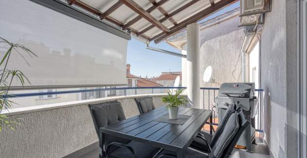 Appartamento Burle con balcone