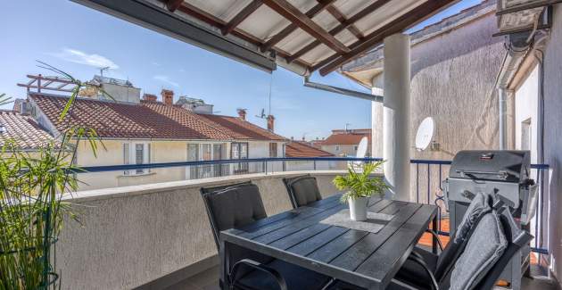 Appartamento Burle con balcone