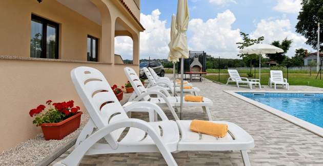 Apartment Dvori with Private Pool and BBQ