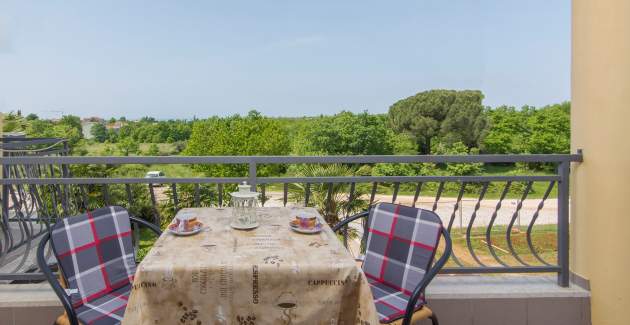 Apartment Ljiljana II mit Balkon und Meerblick