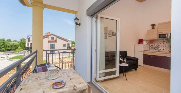 Apartment Ljiljana II mit Balkon und Meerblick