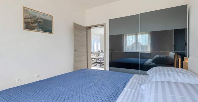 Appartamento Zdenka con balcone e vista piscina A4