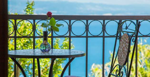 Ferienwohnung Jasminka I mit Balkon und Meerblick - Lovran