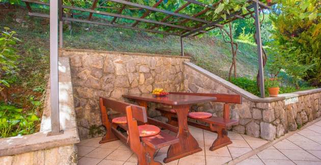 Ferienwohnung Jasminka II mit 1 Schlafzimmer und mit Wunderschönem Meerblick - Lovran