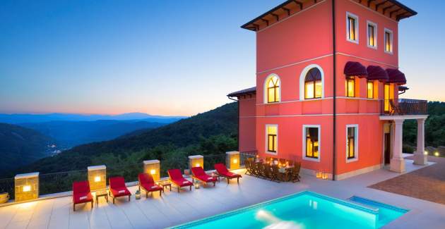 Palazzo Angelica Doppelzimmer S1 mit Poolblick