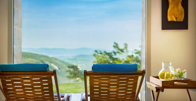 Palazzo Angelica Doppelzimmer S1 mit Poolblick