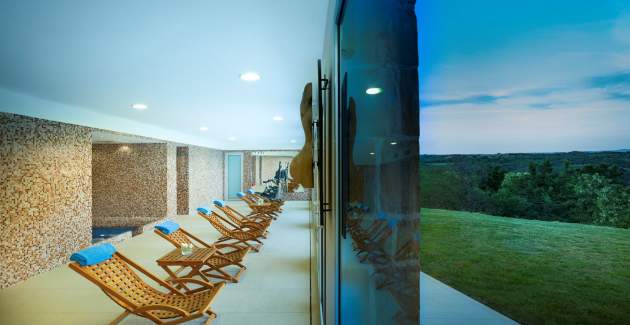 Palazzo Angelica Doppelzimmer S1 mit Poolblick