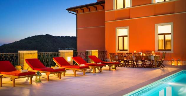 Palazzo Angelica S3 Doppelzimmer mit Poolblick