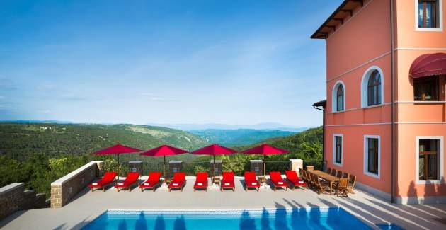 Palazzo Angelica S3 Doppelzimmer mit Poolblick