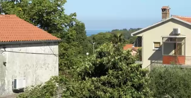 Apartmani Zonta - Jednosobni apartman s terasom i djelomičnim pogledom na more