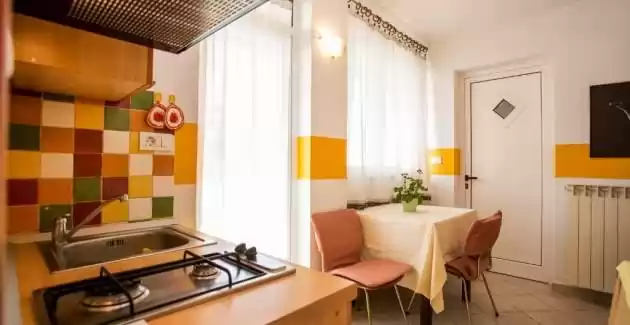 Apartmani Zonta - Jednosobni apartman s terasom i djelomičnim pogledom na more
