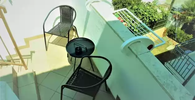 Apartmani Zonta - Studio s francuskim balkonom i pogledom na more