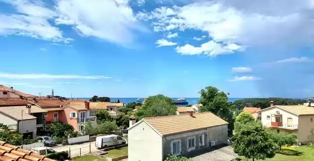 Apartmani Zonta - Studio s francuskim balkonom i pogledom na more