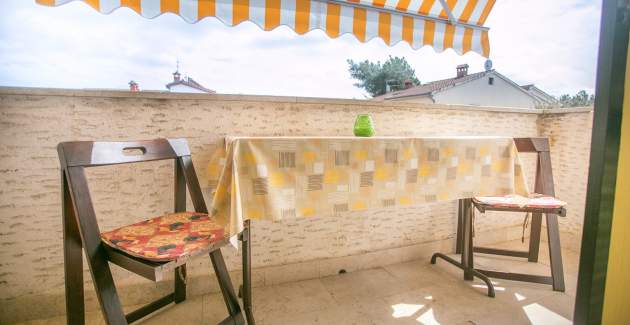 Apartment Matosevic IV mit Balkon und Gartenblick