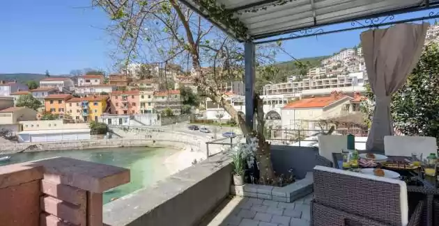 Apartmani Riva - Apartment mit zwei Schlafzimmern und Meerblick