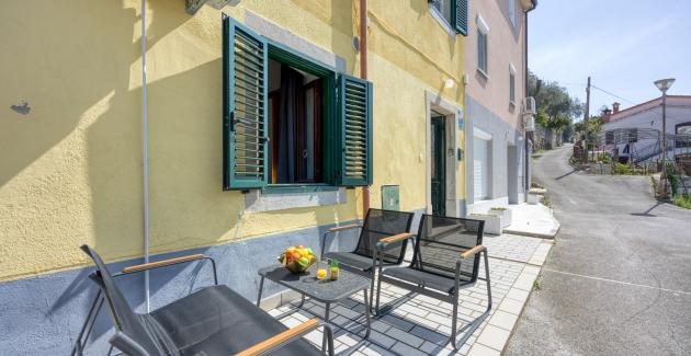 Apartmani Riva - Apartment mit zwei Schlafzimmern und Meerblick
