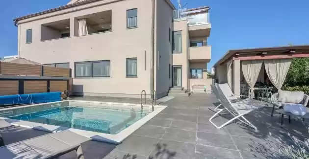 Apartment Abrega with Private Pool