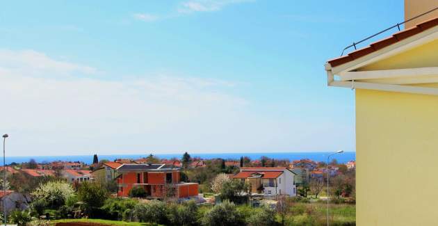 Geräumiges Apartment Peteh in Veli Maj mit Meerrblick