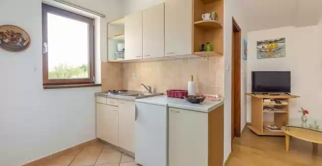 Apartman Ružica II A4 s balkonom i pogledom na more