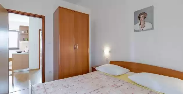 Apartman Ružica II A4 s balkonom i pogledom na more