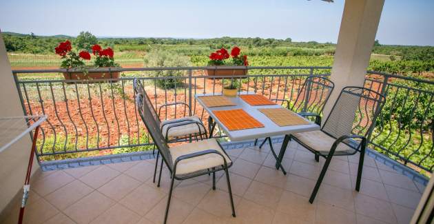 Pleasant Apartment Lorena Radosi with Balcony