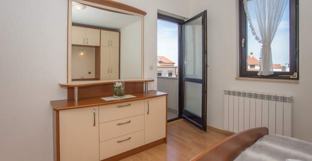 Ferienwohnung Punta V mit Balkon und Meerblick