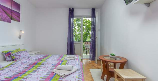 Doppelzimmer Sauko - Lavanda mit Balkon