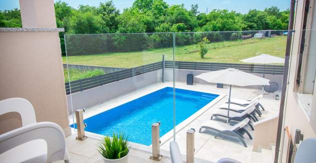Splendida Villa Franka con piscina vicino a Labin